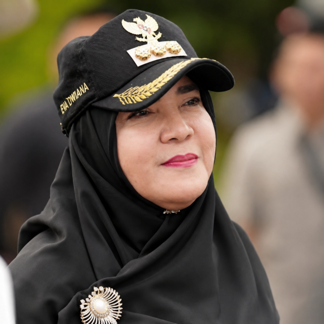 Wali Kota Bandar Lampung, Eva Dwiana.