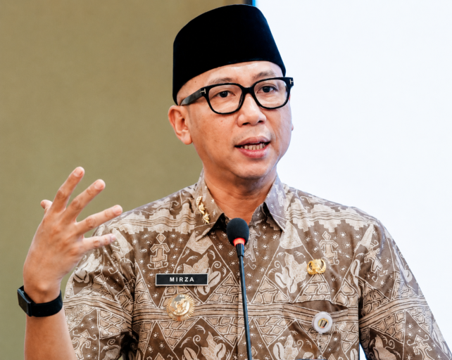 Gubernur Lampung Rahmat Mirzani Djausal.