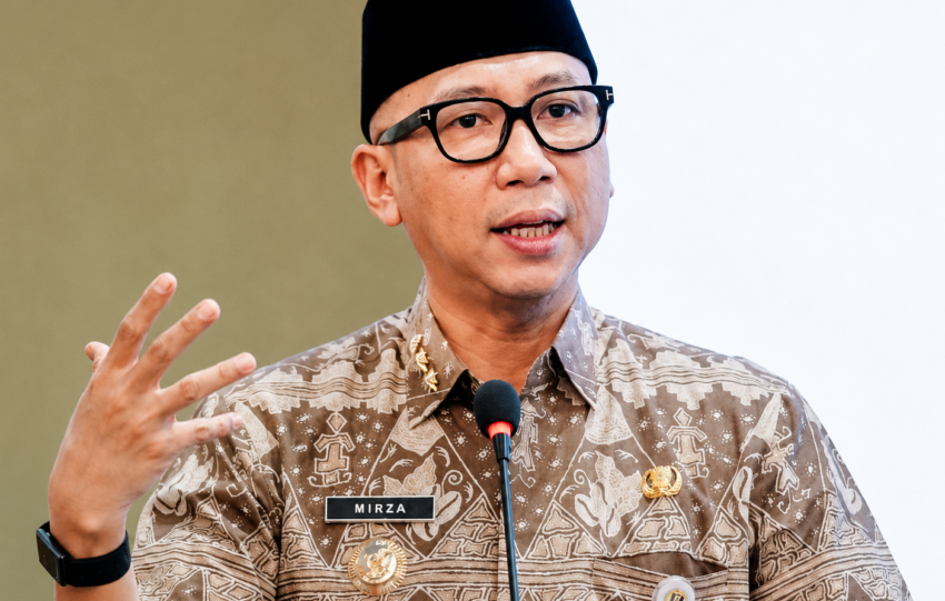 Gubernur Lampung Rahmat Mirzani Djausal.