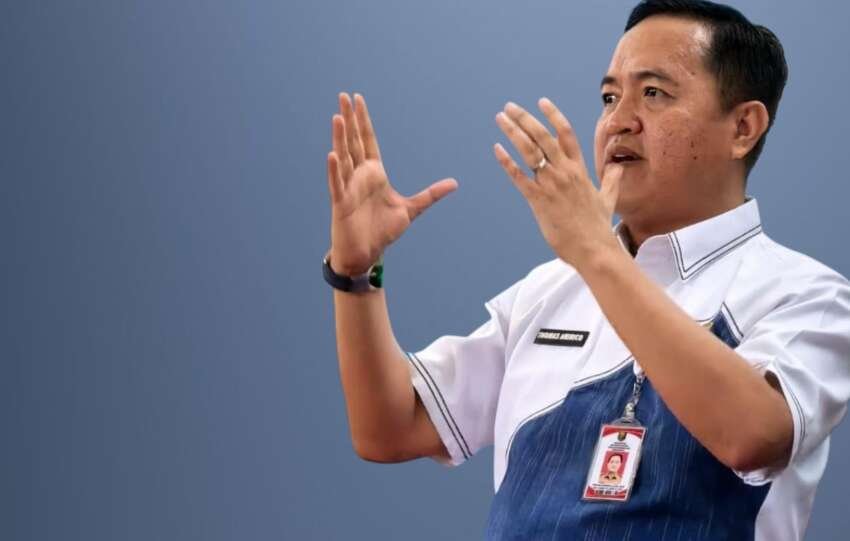 Kepala Dinas Pendidikan dan Kebudayaan Provinsi Lampung, Thomas Amirico.