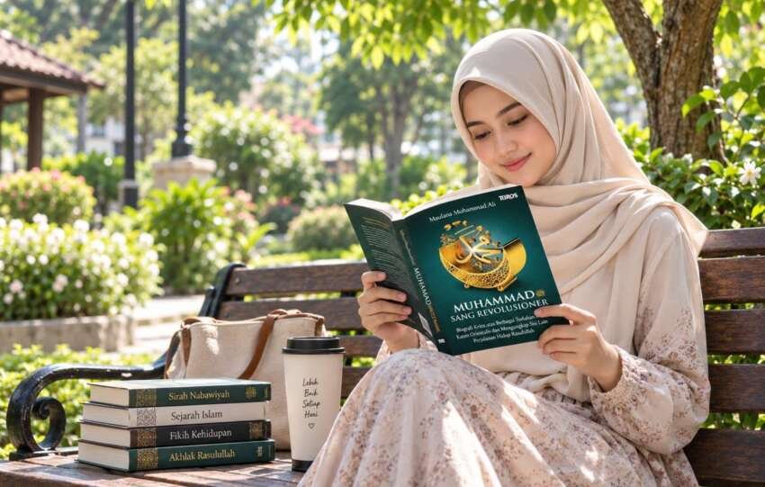Muhammad Sang Revolusioner menjadi salah satu referensi untuk mengenal lebih dekat sosok Rasulullah Muhammad SAW. (Ilustrasi: Onoff)