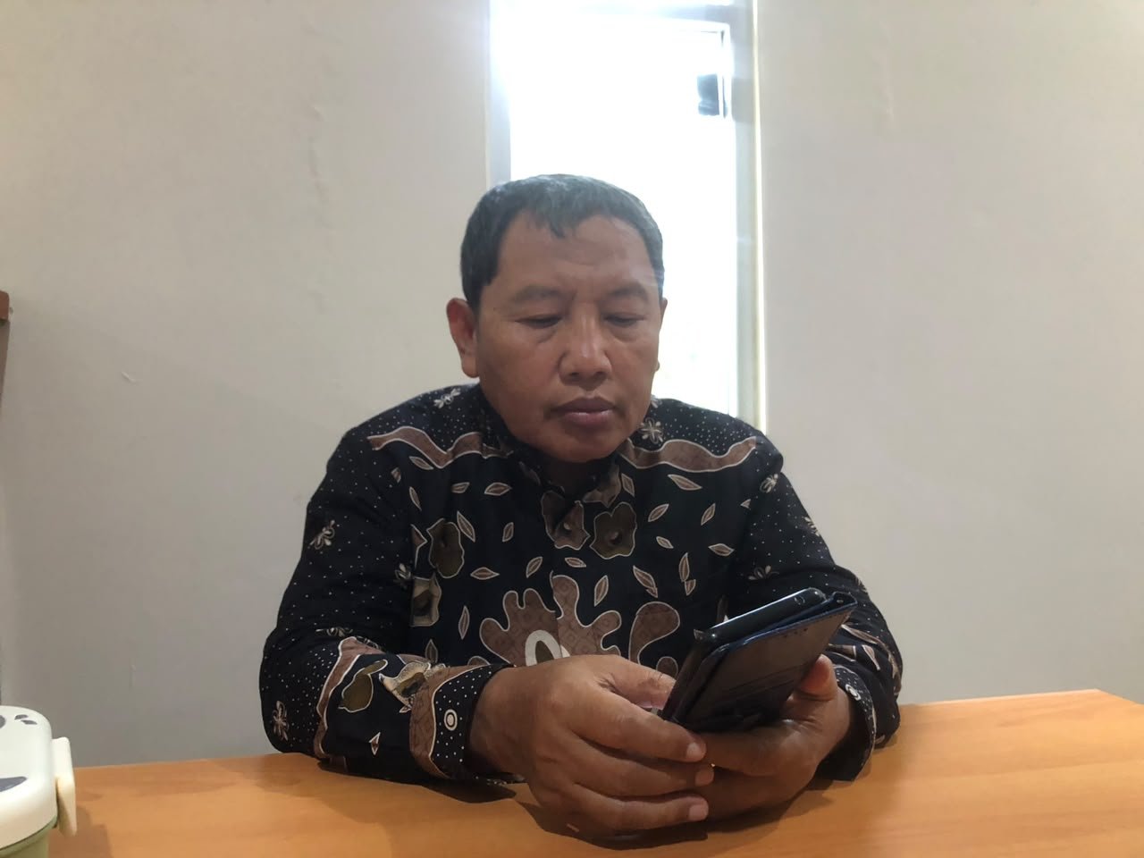 Ketua Komisi Dakwah dan Pengembangan Masyarakat MUI Lampung, Dr. K.H. Rosidi.(foto: Onoff)
