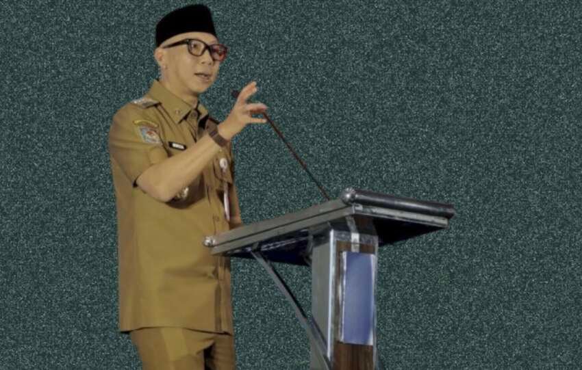 Gubernur Rahmat Mirzani Djausal.(foto: ist)