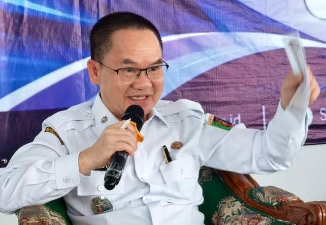 Kepala Bapenda Lampung, Saipul.(Foto