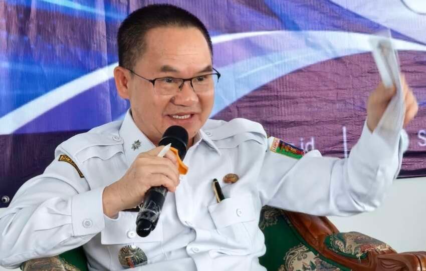 Kepala Bapenda Lampung, Saipul.(Foto