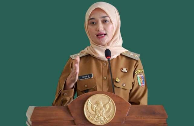 Wakil Gubernur Lampung, Jihan Nurlela.(foto: ist)