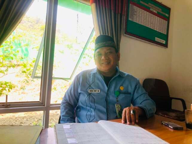 Ketua Kelompok Kerja Penyuluh (Pokjaluh), KUA Kedaton, Hamam Syafe'i. (Foto: Onoff)