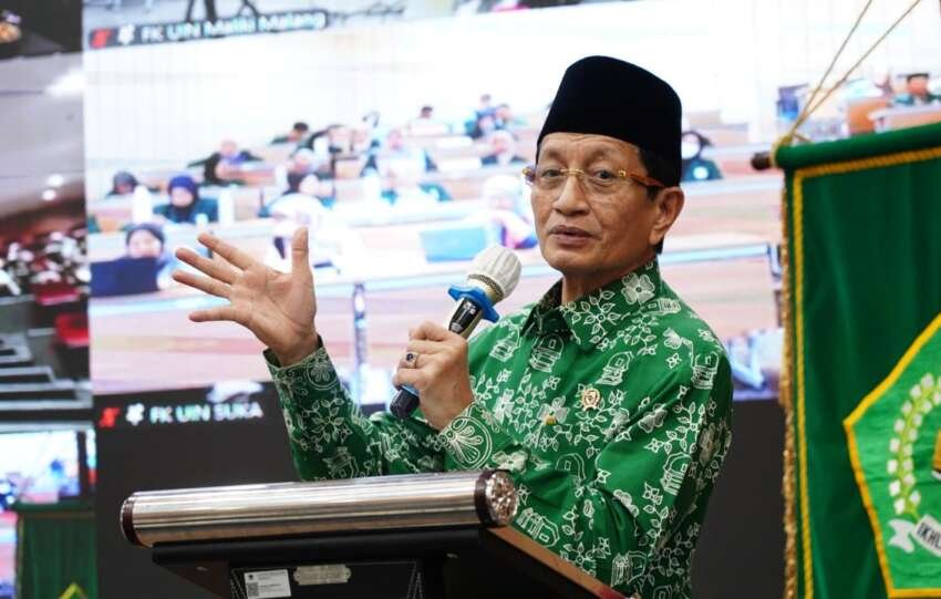 Menteri Agama Nasaruddin Umar.(foto: ist)