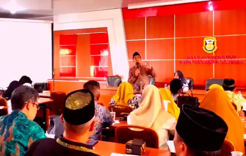 Pertemuan Lintas Sektor Penguatan Kesehatan Reproduksi Calon Pengantin yang digelar Dinas Kesehatan Kota Bandar Lampung.(foto: ist)