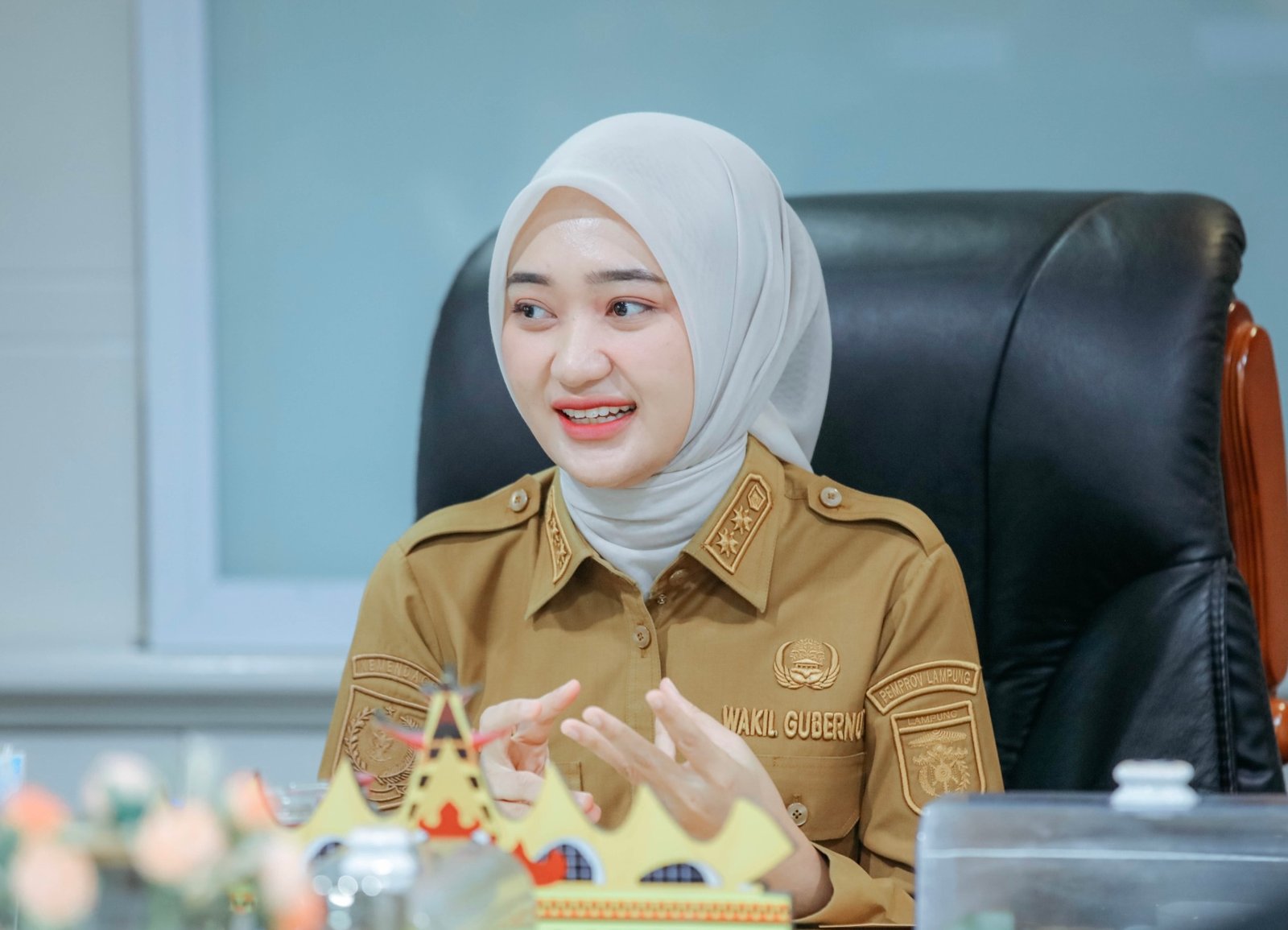 Wakil Gubernur Lampung, Jihan Nurlela.(Foto: ist)