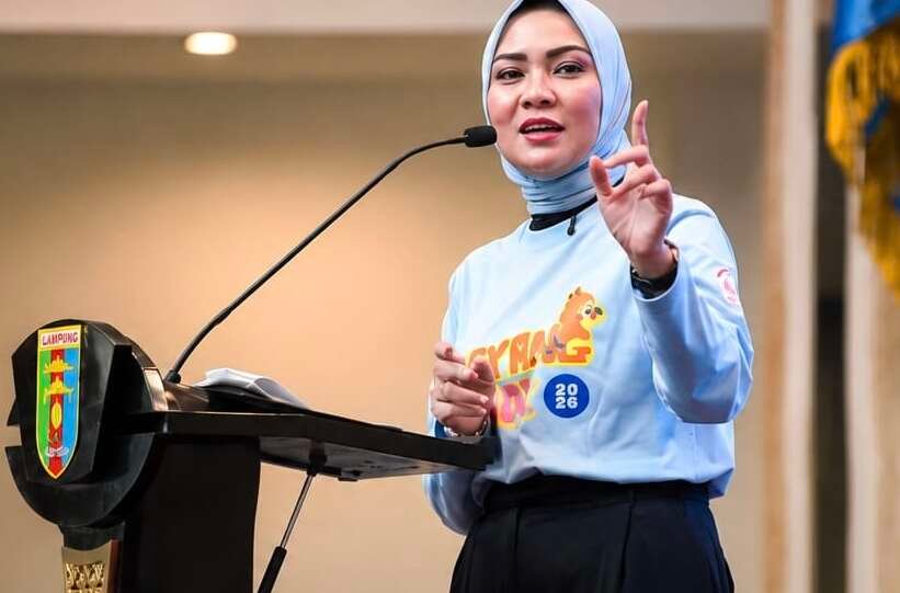 Ketua TP PKK Provinsi Lampung, Purnama Wulan Sari Mirza.(foto: ist)