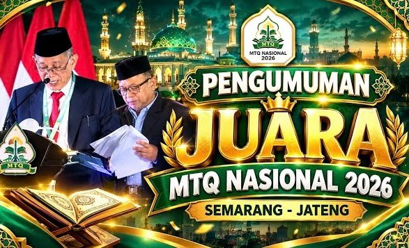 Penetapan Peserta Terbaik MTQ Nasional XXXI Provinsi Jawa Tengah.(ilustrasi: ist)