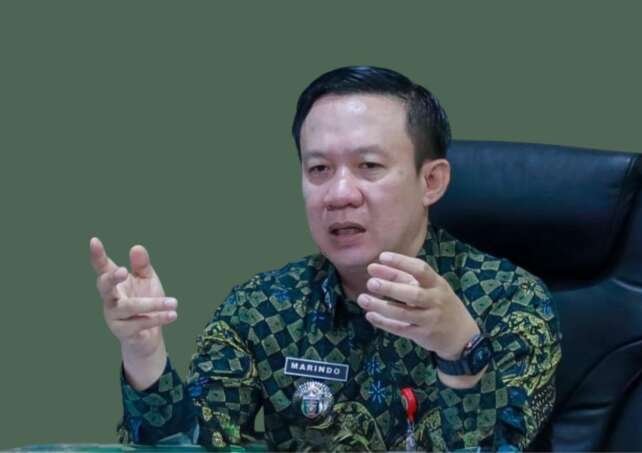 Sekdaprov Lampung Marindo Kurniawan.(foto:ist)