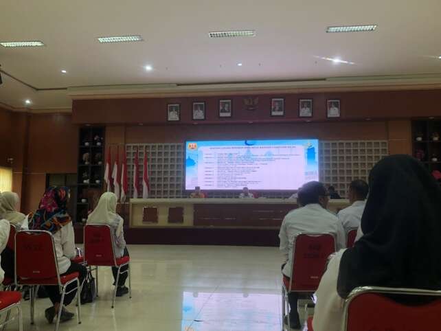 Rapat persiapan pelaksanaan MTQ ke-55 Kota Bandar Lampung.(foto: Onoff)