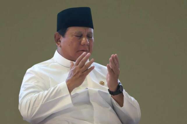 Presiden Republik Indonesia Prabowo Subianto. (foto: Onoff)