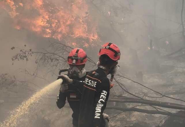 Relawan Rumah Zakat turut aksi kemanusiaan di Kota Palangkaraya, Kalteng. (Foto: ist)