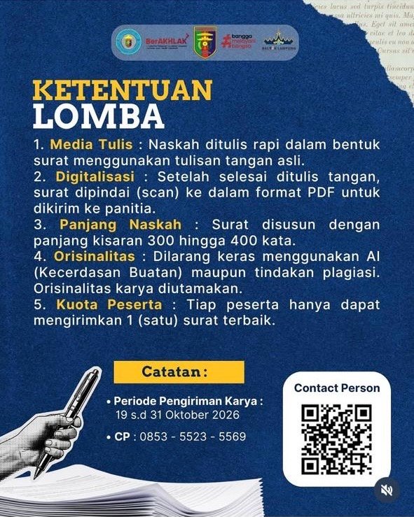 (Sumber: Instagram uptdbtiklampung)