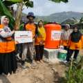 Rumah Zakat Salurkan Sarana Air Bersih untuk Warga Desa Sukajaya Lempasing