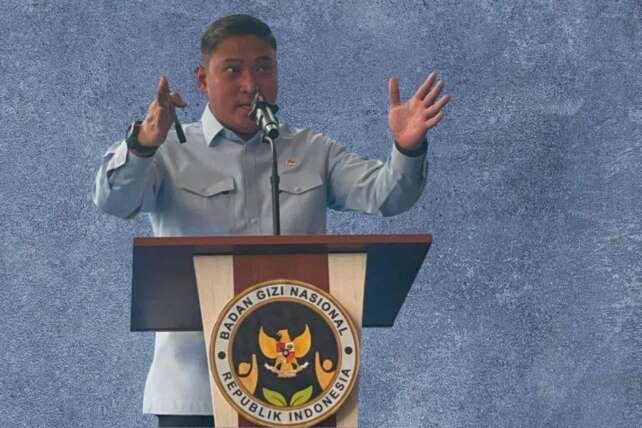 Kepala BGN Sudaryono.(foto: ist)
