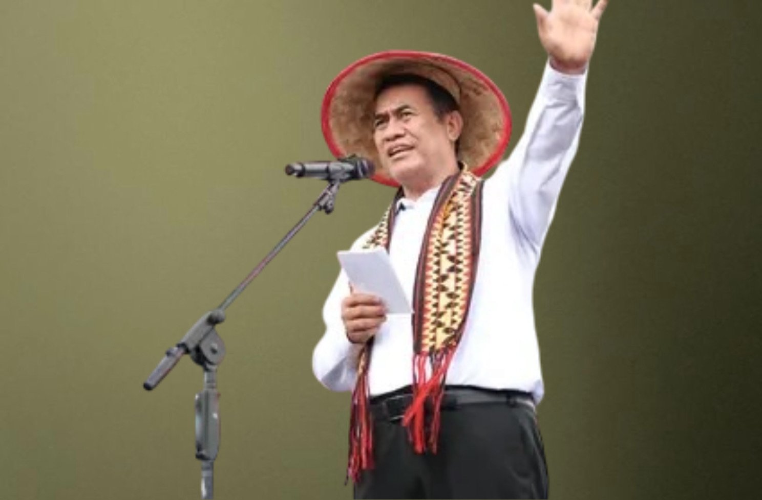 Mentan Amran di Kabupaten Pringsewu.(foto: ist)