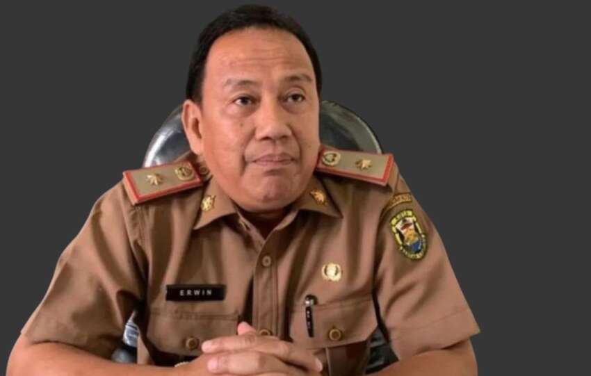 Kepala Dinas Perdagangan Kota Bandar Lampung, Erwin.(foto: ist)