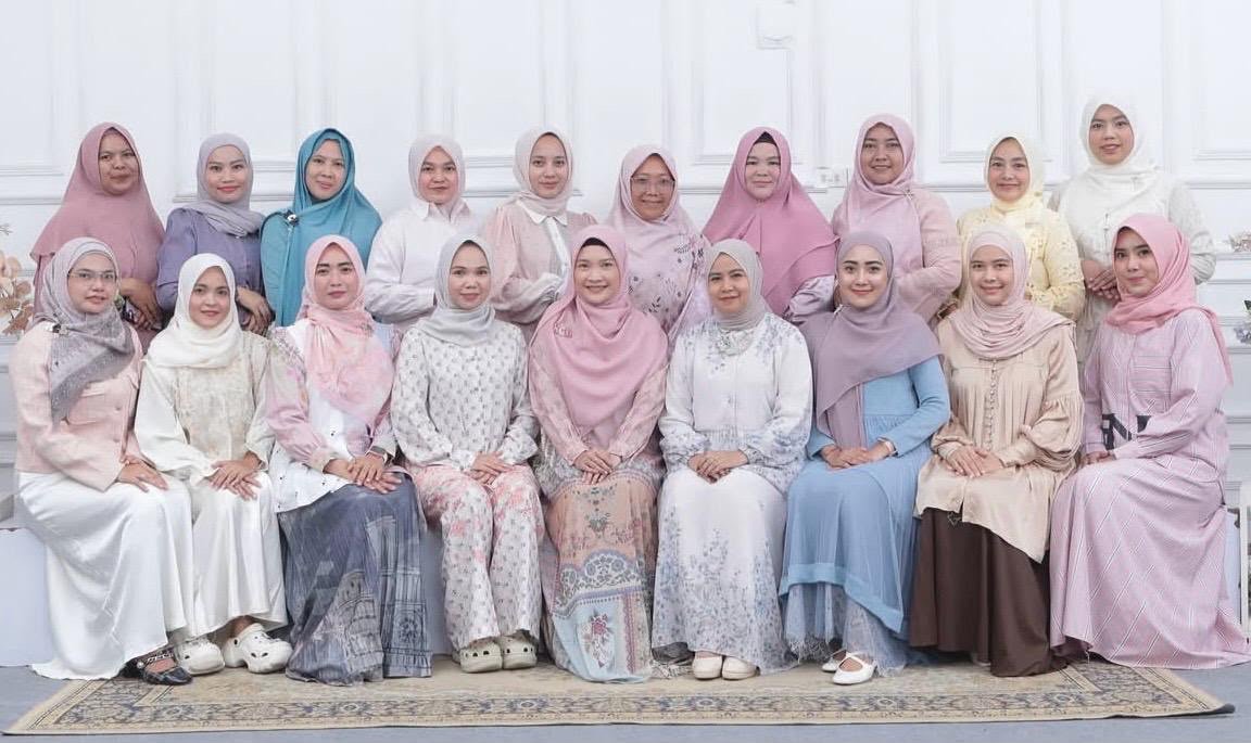 Pertemuan bulanan menjadi ajang silaturahmi di antara anggota Hijabers Community Lampung. (Foto: ist)