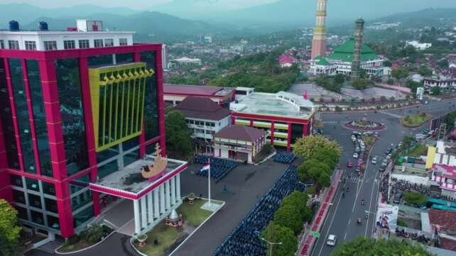 Bandar Lampung didapuk masuk dalam jajaran kota besar di peringkat internasional.(foto: ist)