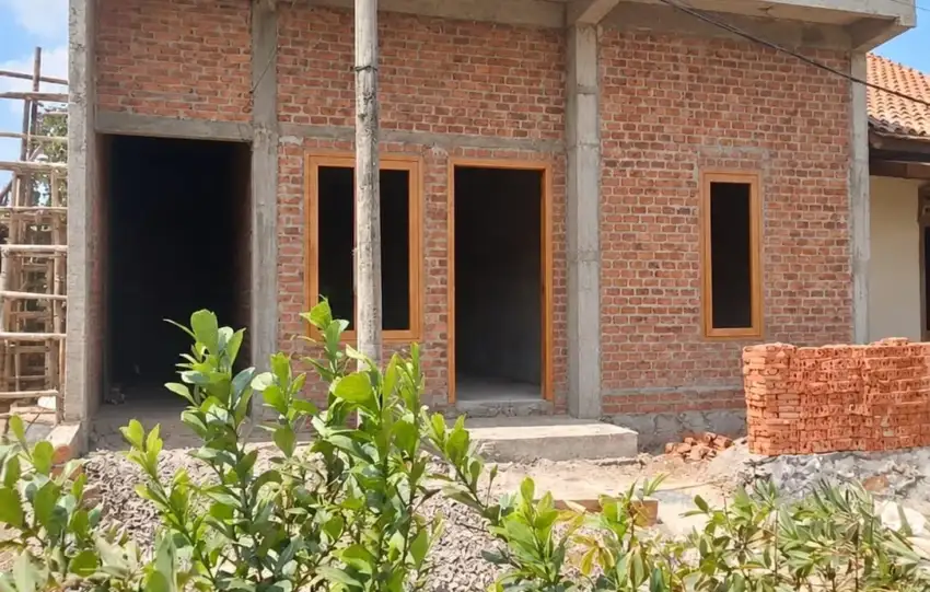 Penggunaan dana zakat ASN Kemenag Lampung untuk bedah rumah Marbot.(foto: ist)