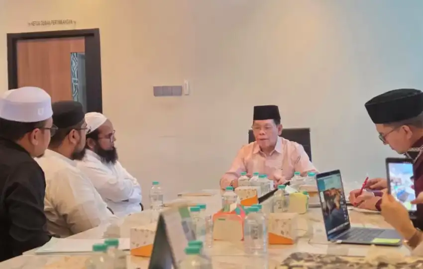 MUI menerima kunjungan dua ulama India.(foto: ist)