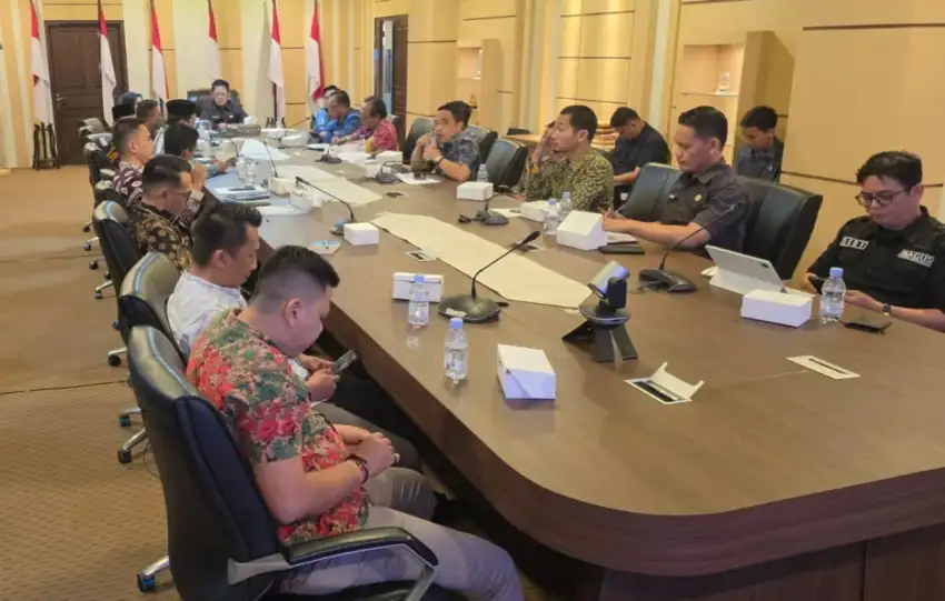 Rapat persiapan penyelenggaraan MTQ ke-53 tingkat Provinsi Lampung. (Foto: ist)