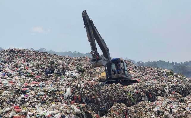 Ilustrasi tempat pembuangan akhir sampah.(foto: ist)