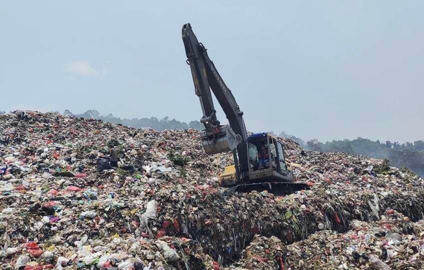Ilustrasi tempat pembuangan akhir sampah.(foto: ist)