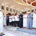 Kapolda Lampung Sambangi Masjid Raya Al-Bakrie Lewat Subuh Keliling
