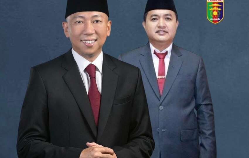 Gubernur Rahmat Mirzani Djausal & Kadisdikbud Thomas Amirico.(foto: ist)