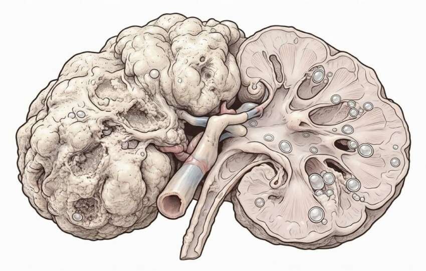 Ilustrasi kondisi gagal ginjal. (Onoff)